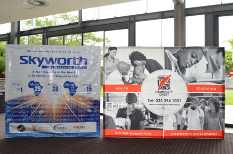 Skyworth sponsors SANCO Charity Golf Day, One of the Largest Charity Golf days is South