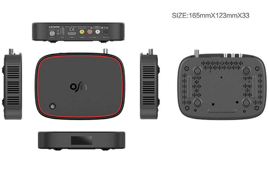 HD HEVC Satellite Zapper STB