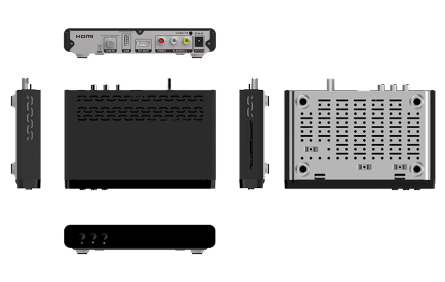 HD HEVC Satellite Zapper STB