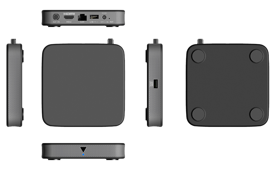 4K AndroidTV Hybrid STB