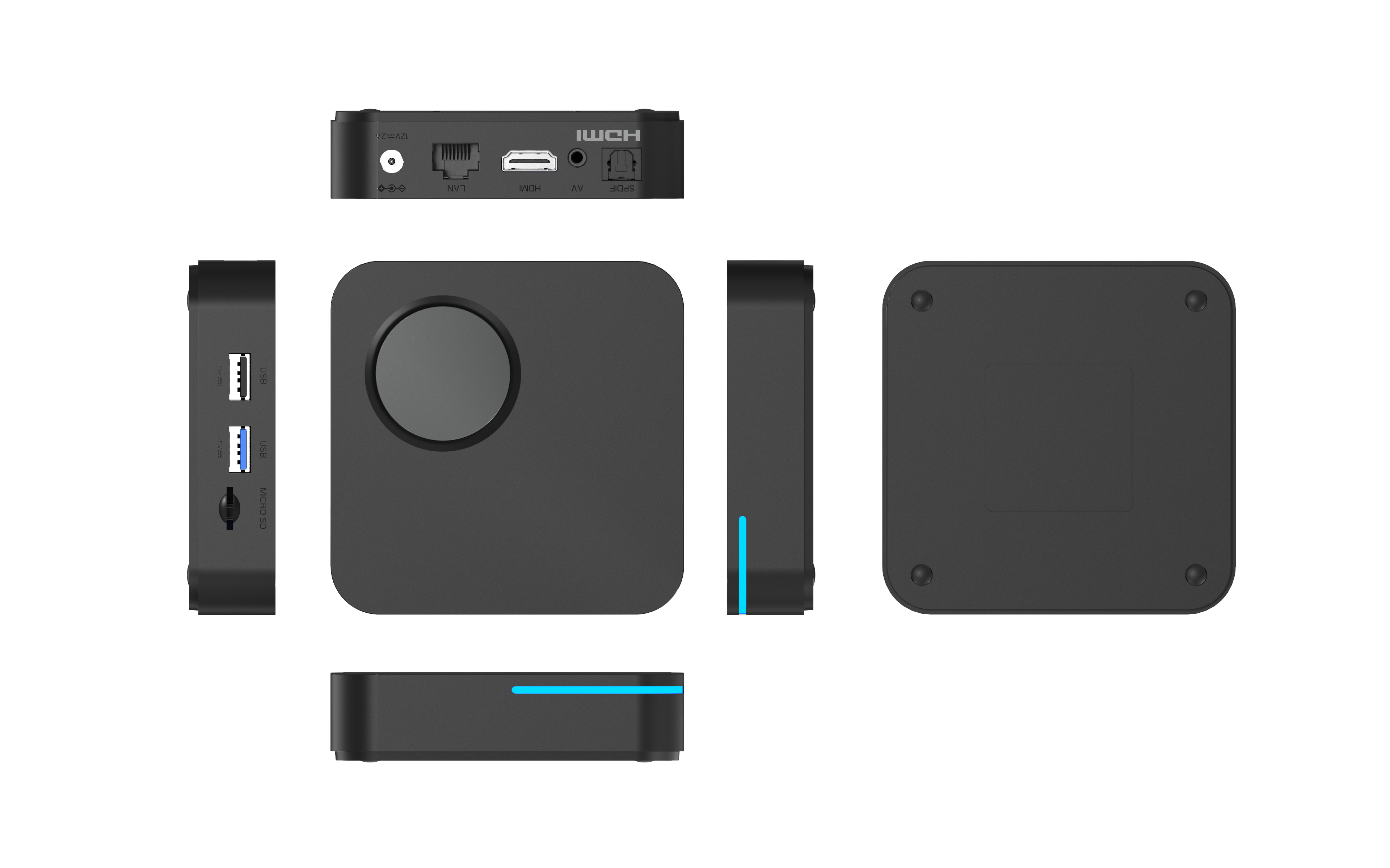 AndroidTV OTT Box with AV1 & WiFi 6 Support